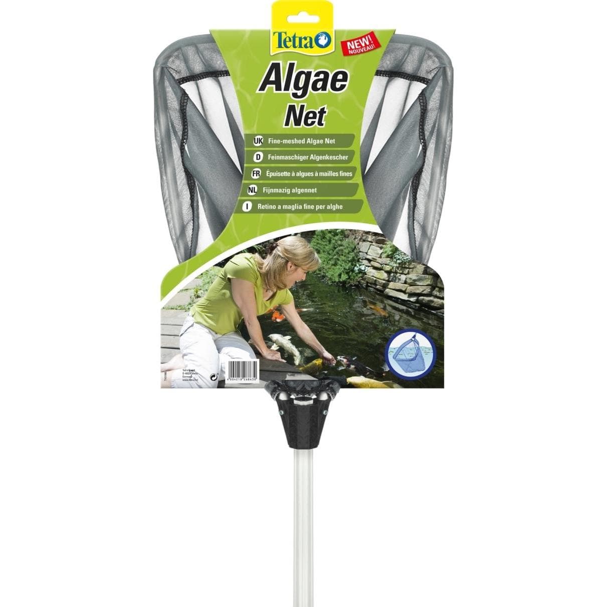 Tetra Pond Algenkescher, 0.5mm fein (Wasserpflege Aquarium, Aquarium Kescher), Aquarium Pflege