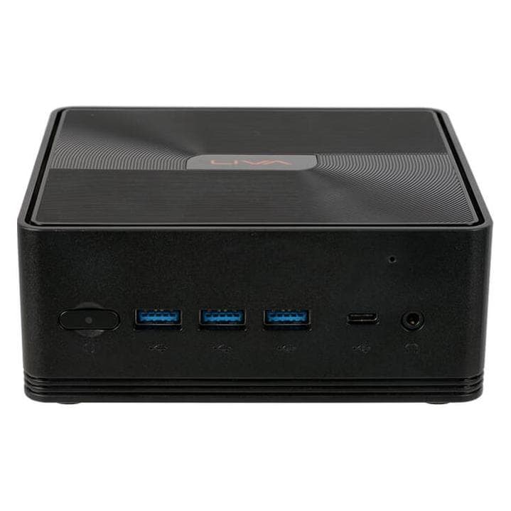 Elitegroup LIVA Z2 N5030-0464 Mini PC 4GB/64GB black retail (64 GB, 4 GB, Intel Pentium Silver N5030), PC, Schwarz
