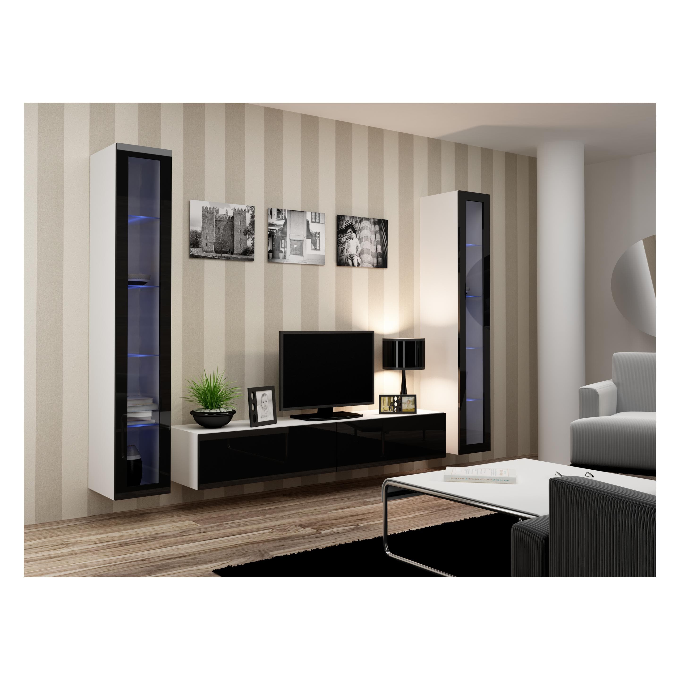 Cama, TV Möbel, Vigo (180 x 40 x 30 cm)