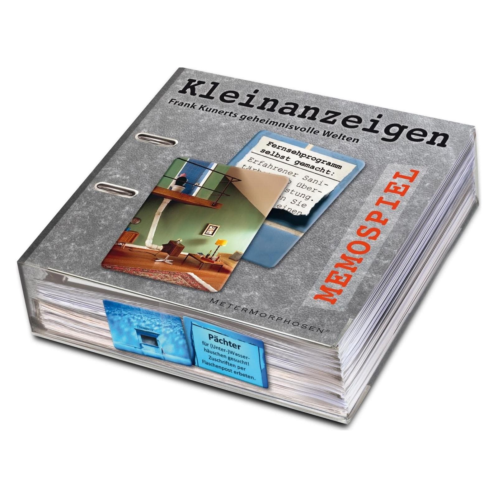 MeterMorphosen Kleinanzeigen Memo (Deutsch, 2 - 10 Spieler)