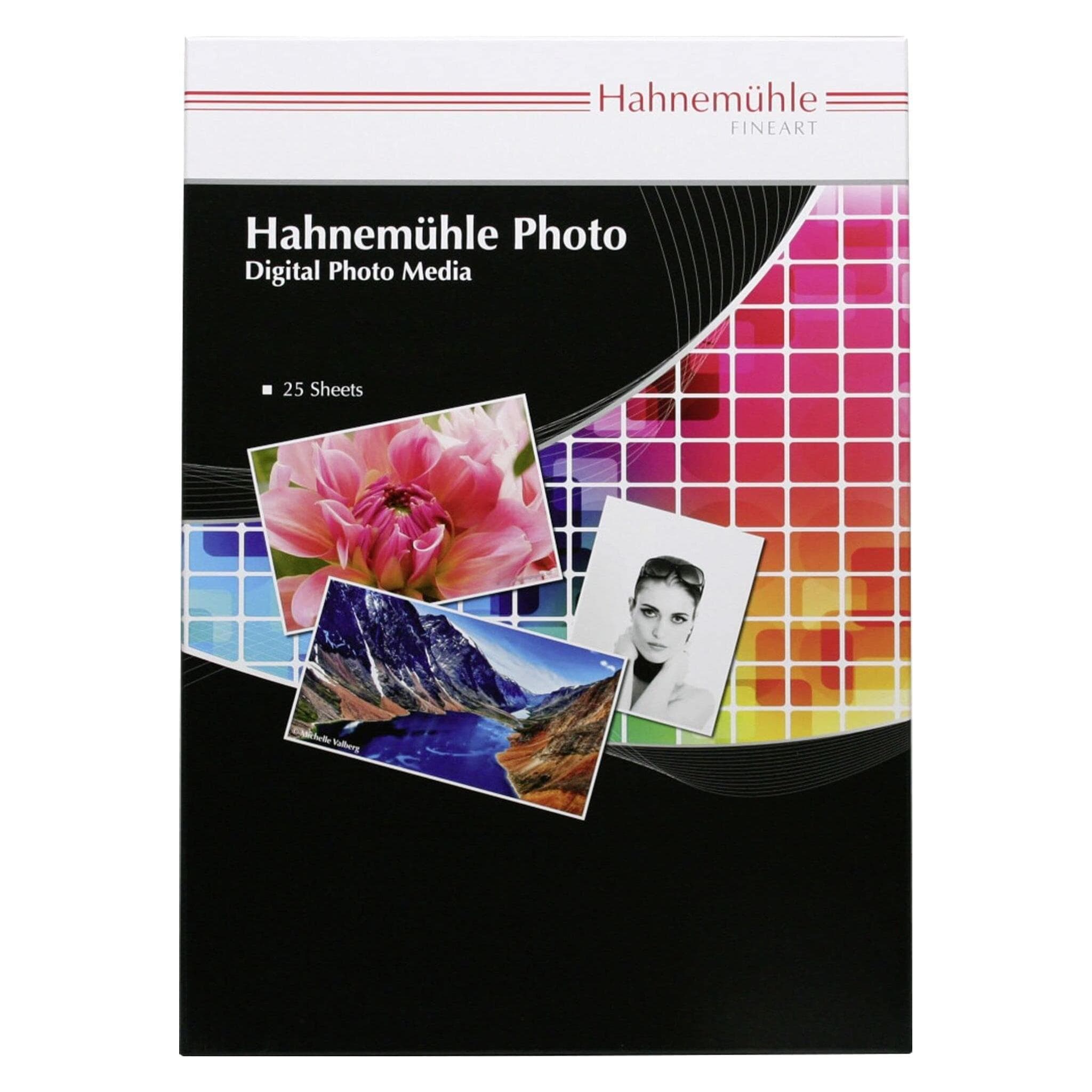 Hahnemühle Photo Pearl A 3+ 310 g, 25 Blatt (310 g/m², A3+, 25 Stk.), Fotopapier, Weiss