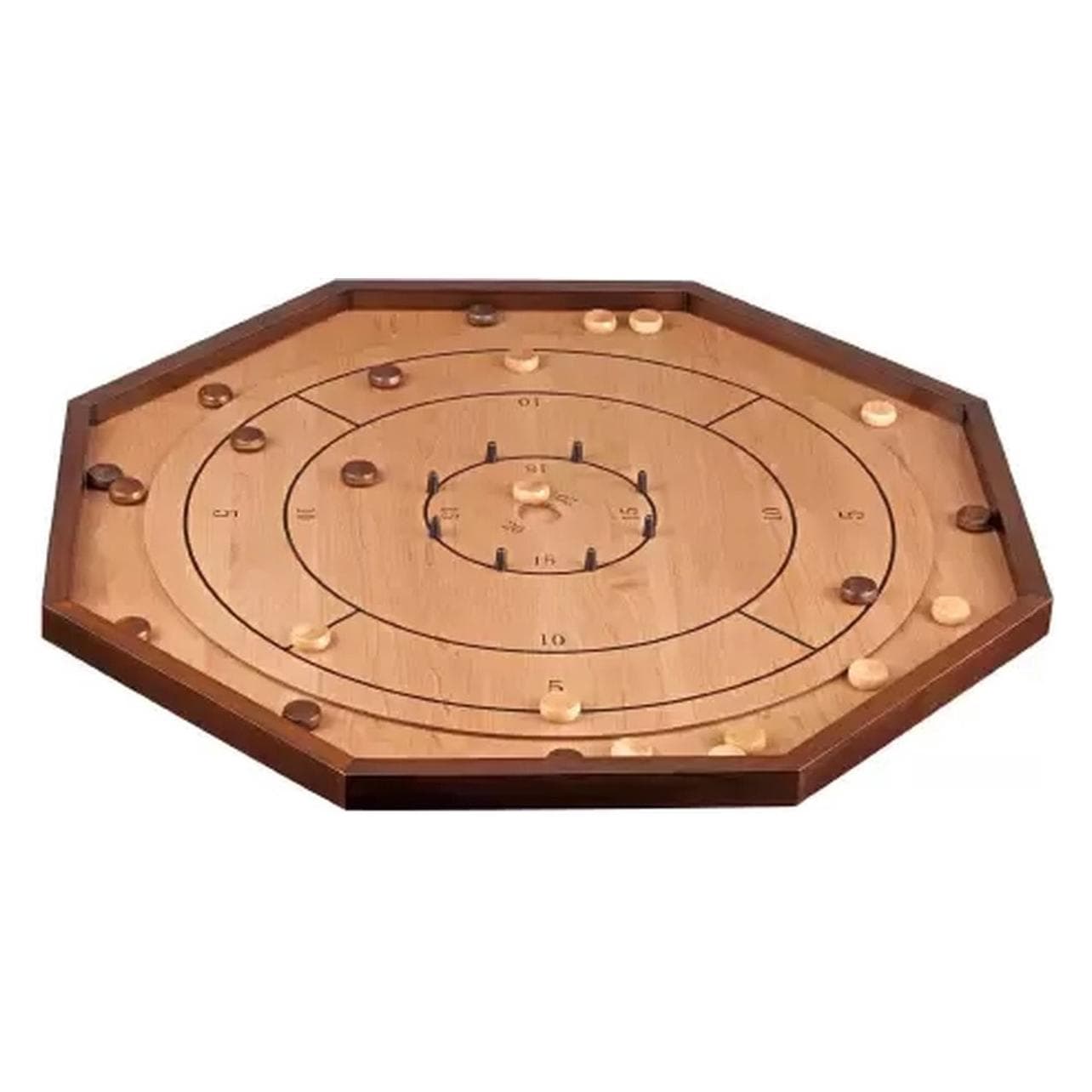 Philos Crokinole (Deutsch, Englisch, Französisch, Italienisch, 2 - 4 Spieler)