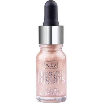 Wibo, Highlighter + Bronzer, Chrome Drops Liquid Illuminator Liquid Brightener For Face And Body 2 9Ml (Highlighter, 9 ml)