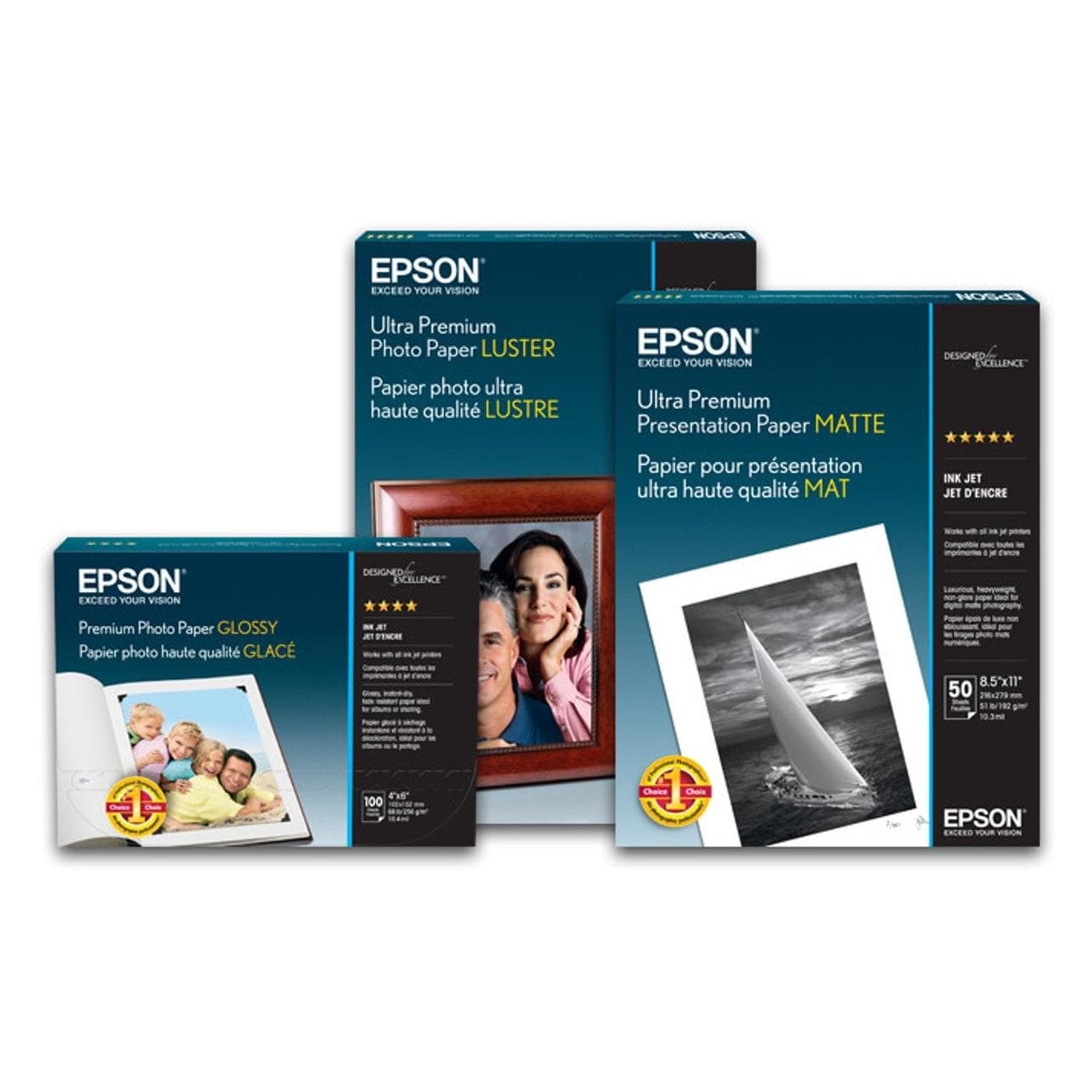 Epson, Plotterpapier, Proofing Paper White Semimatte (180 g/m², 48.30 cm, 32.90 cm)