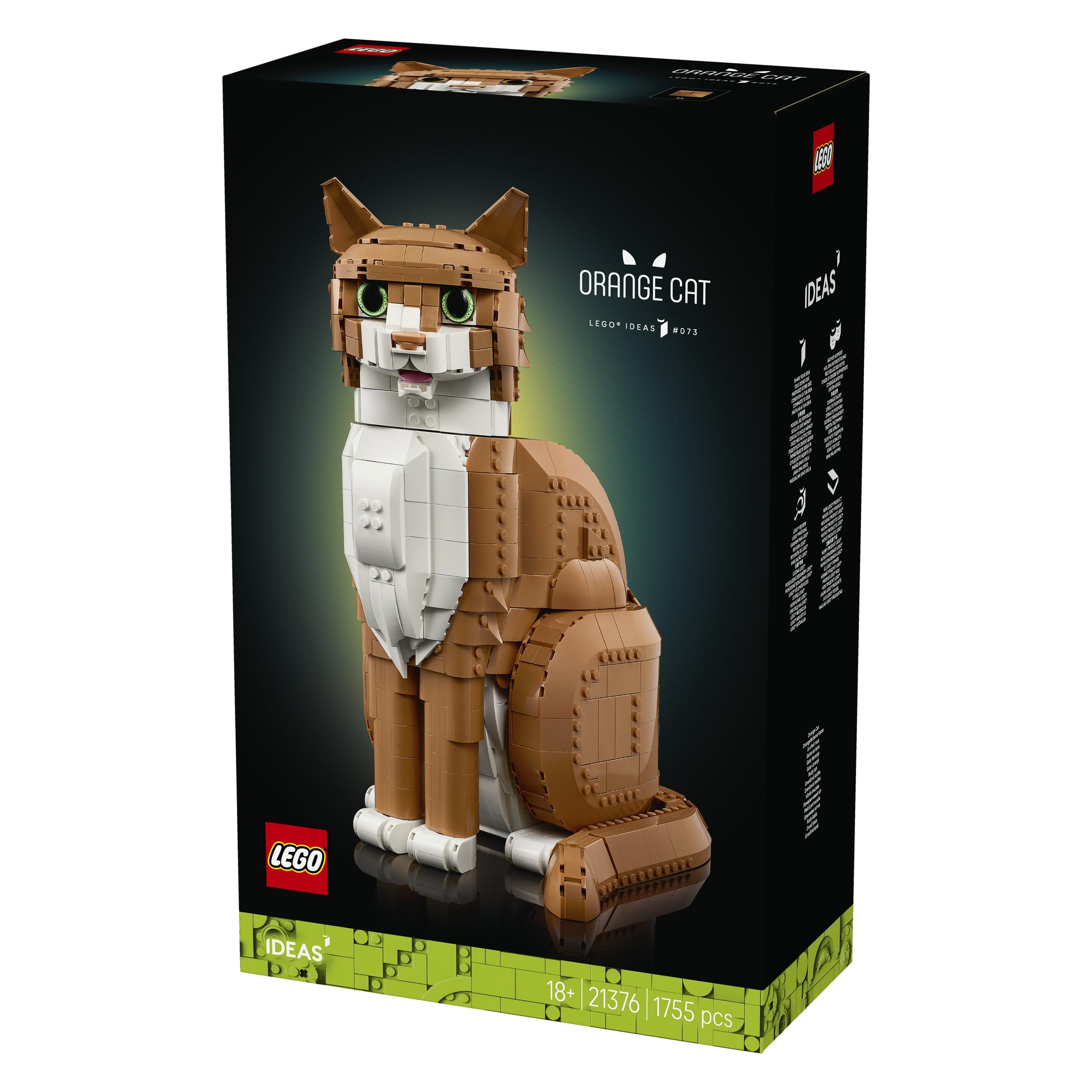 LEGO Orange Cat (21376, LEGO Ideas)