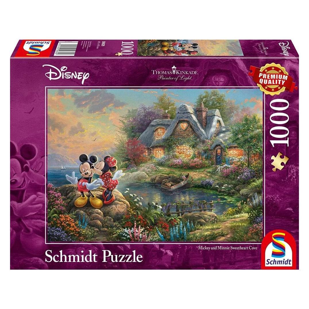 Schmidt Spiele Sweethearts Mickey Mouse & Minnie (1000 Teile)