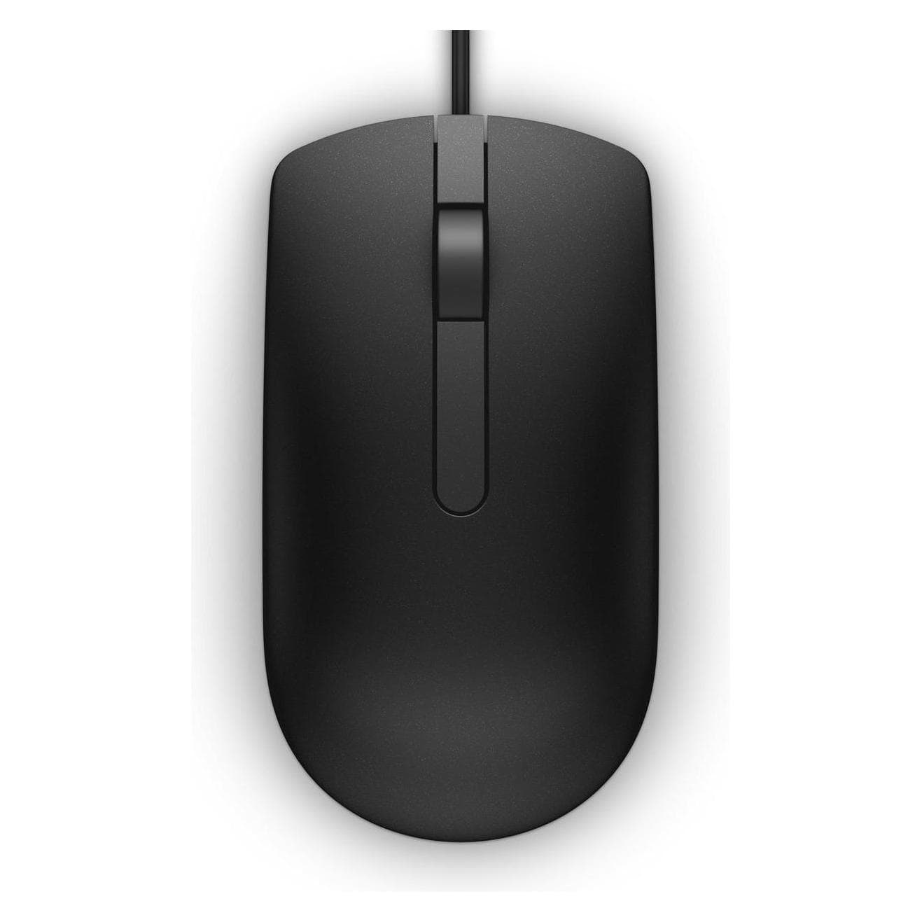 Dell Optical Mouse-MS116 Black (Kabelgebunden), Maus, Schwarz