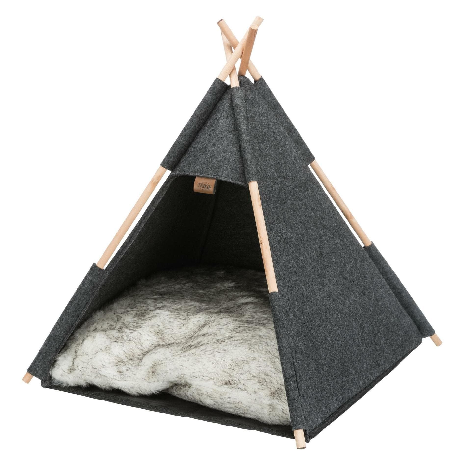 Trixie Kuschelhöhle Tipi (Hund, Katze), Hundebett + Katzenbett