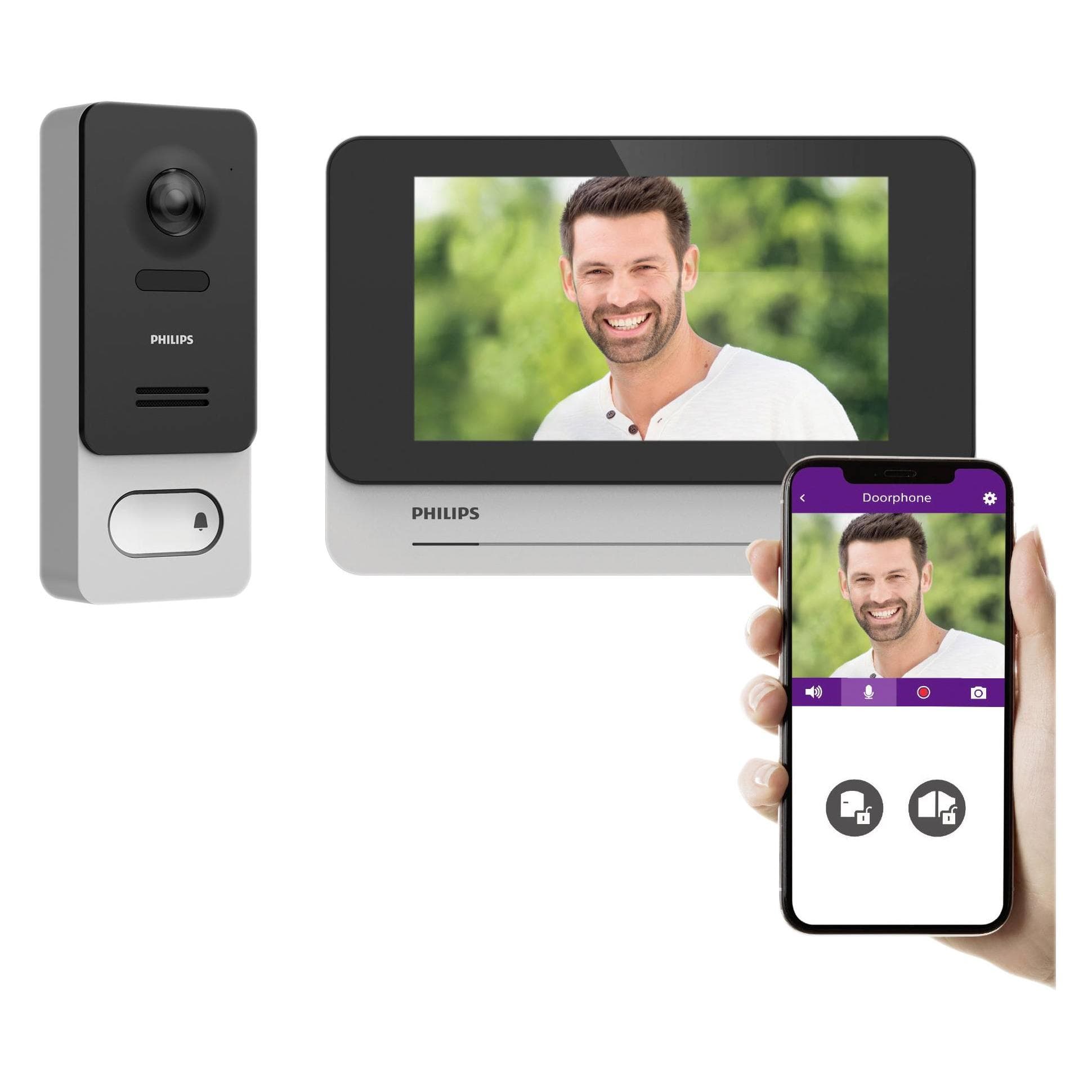 Philips, Klingel + Türsprechanlage, WelcomeEye Wireless (WLAN)