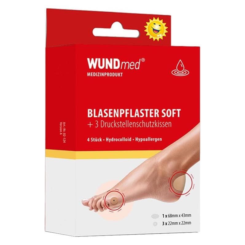 Magni, Pflaster, Blasenpflaster und 3 Druckstellenschutzkissen (1x)