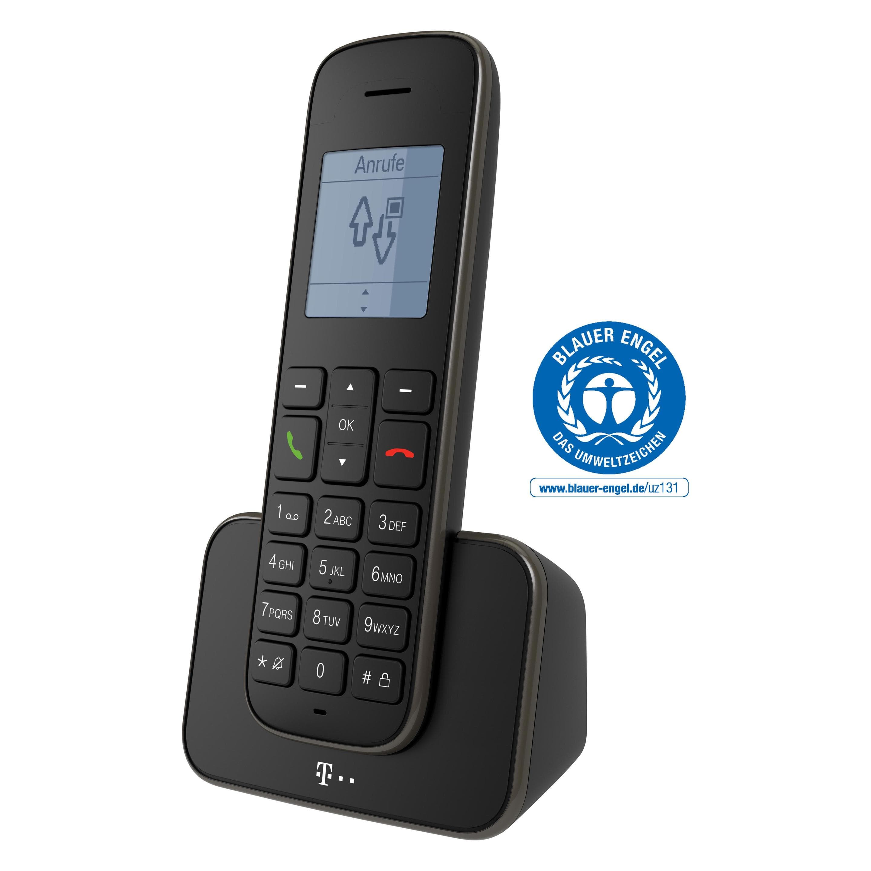 Telekom Deutsche Sinus 207, Telefon, Schwarz