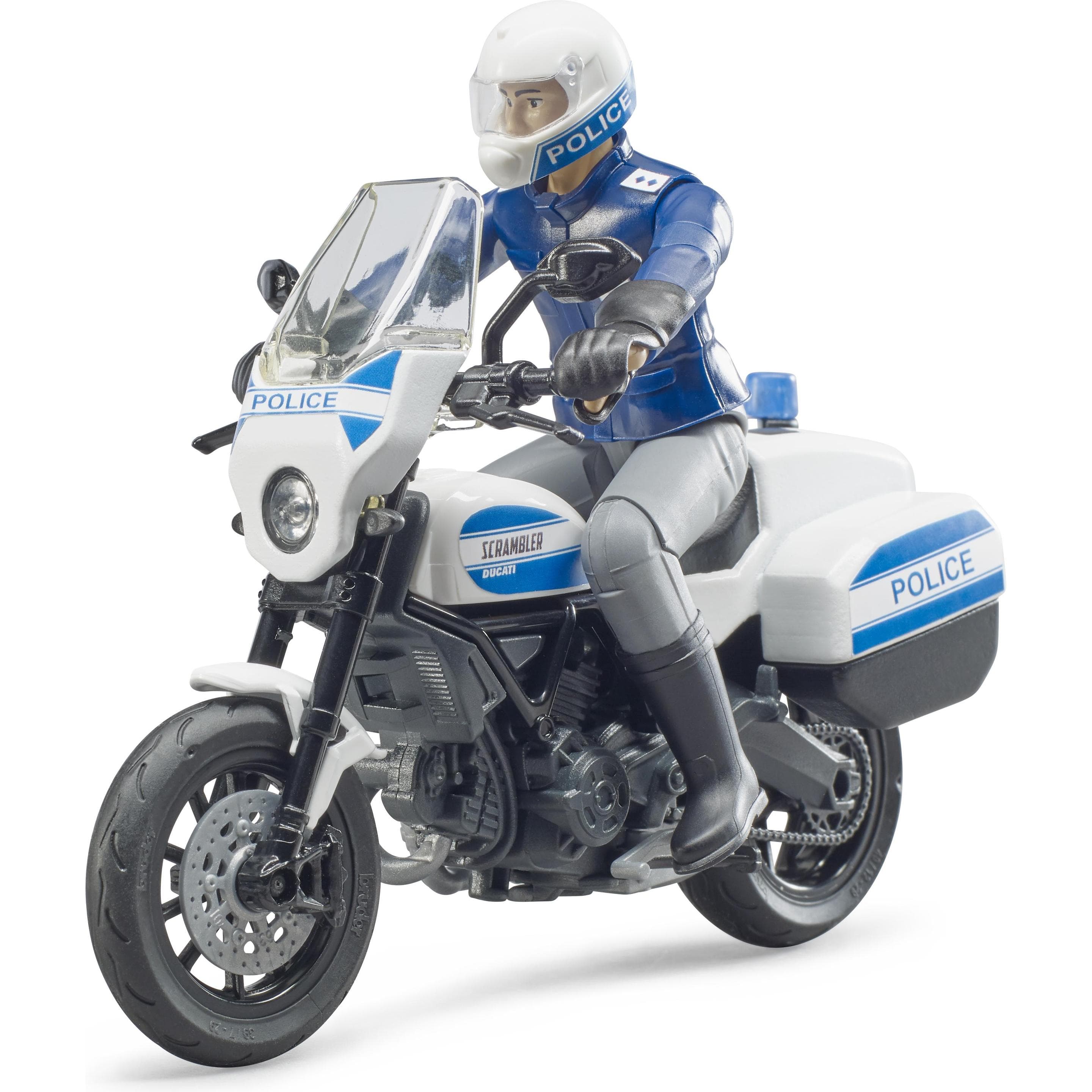 Bruder 62731 bworld Scrambler Ducati Polizeimotorrad