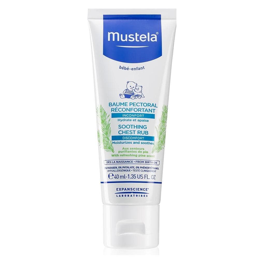 Mustela, Babykörperpflege, Bébé Soothing Chest Rub