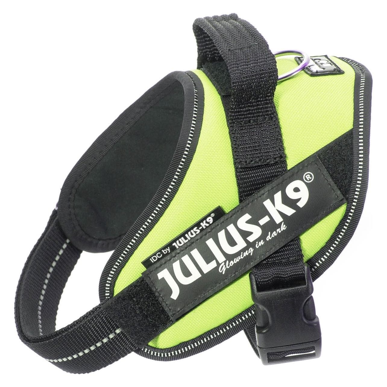 Julius-K9 IDC Geschirr für kleinere Hunde ergonomisch (M, Hund, Allgemein), Halsband + Leine