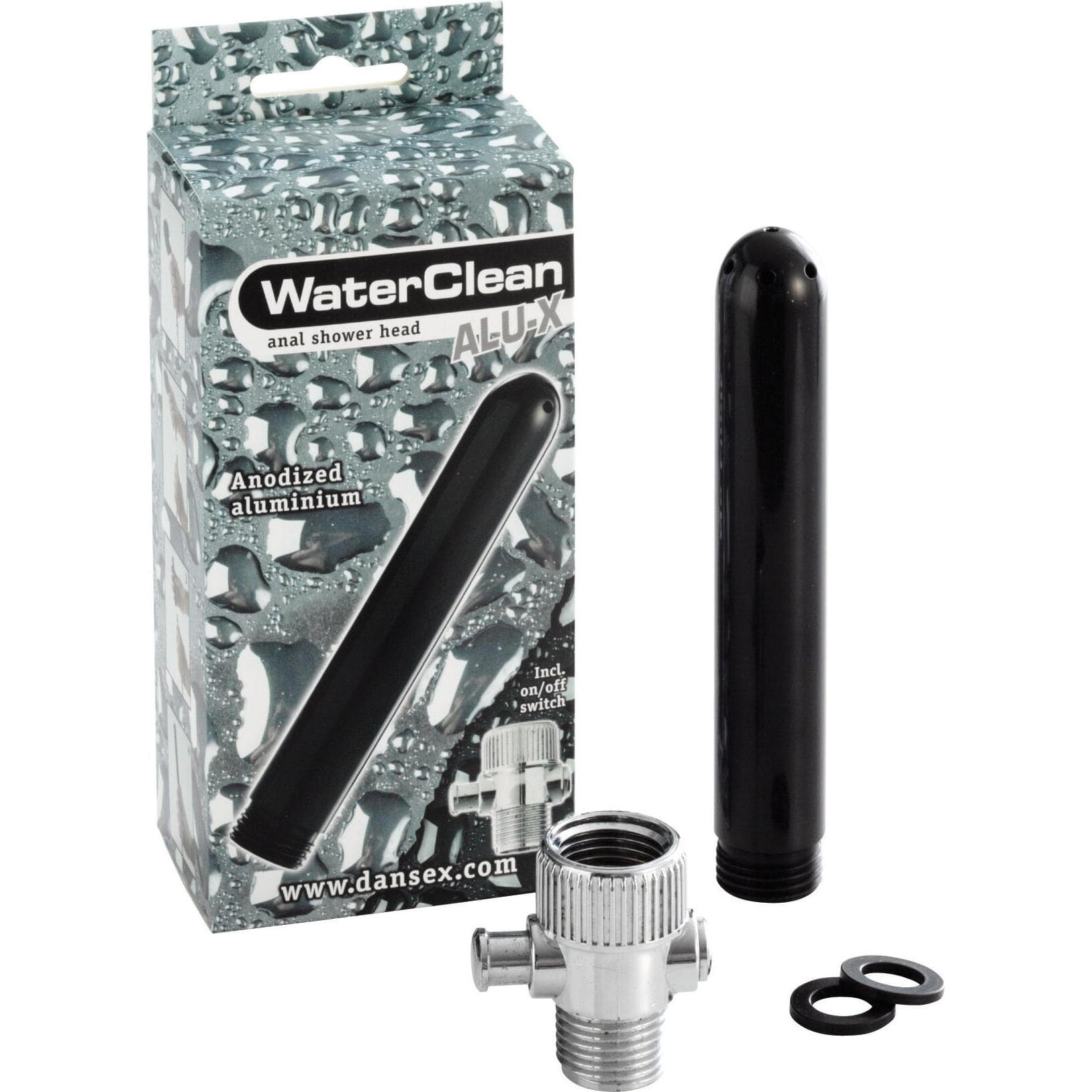 Dansex, Intimpflege, WaterClean Anal Shower Head Alu-X (Intimdusche)