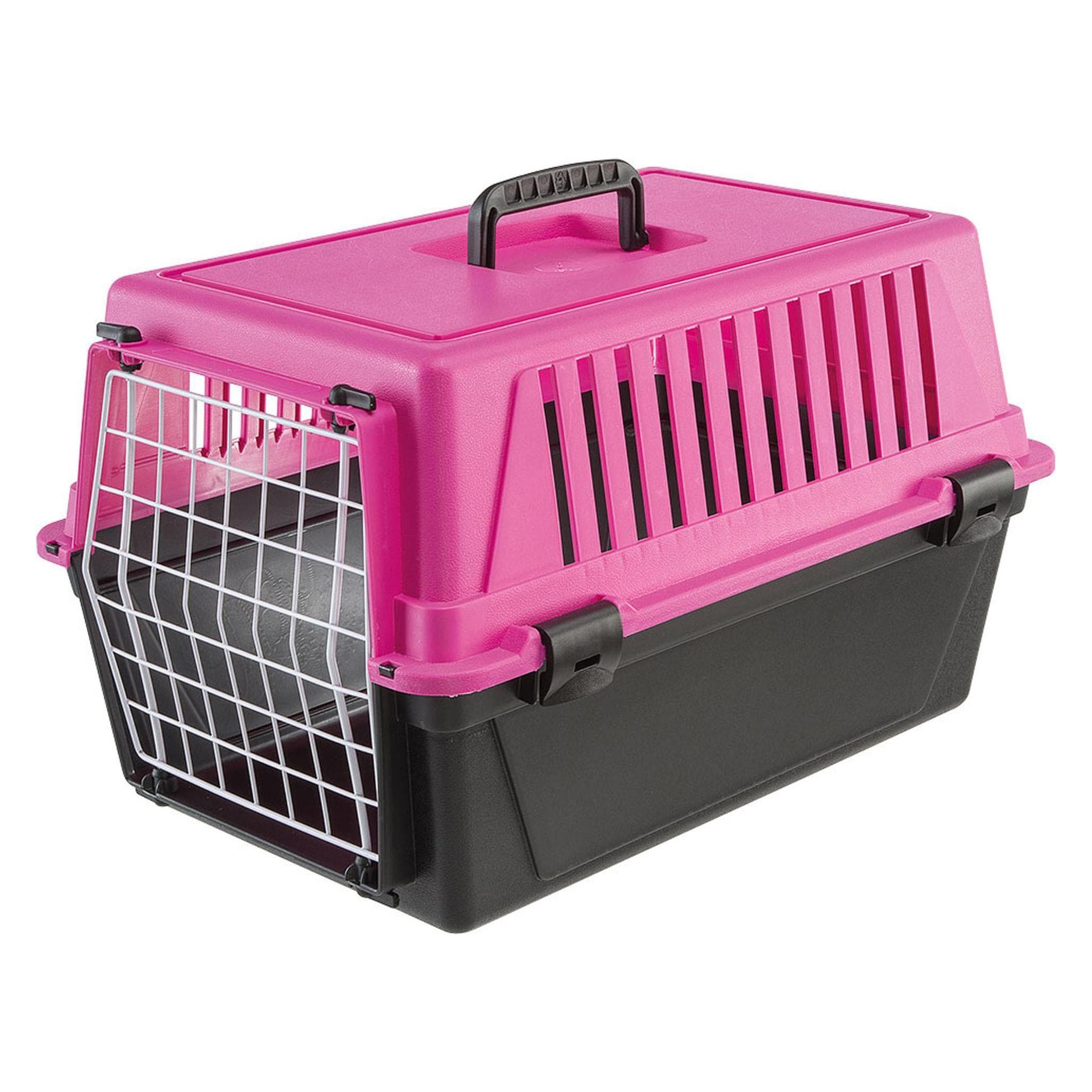 Ferplast Atlas 10 EL - Trolley for pets, reddish black (Hund, Katze, Faltbar), Tiertransport