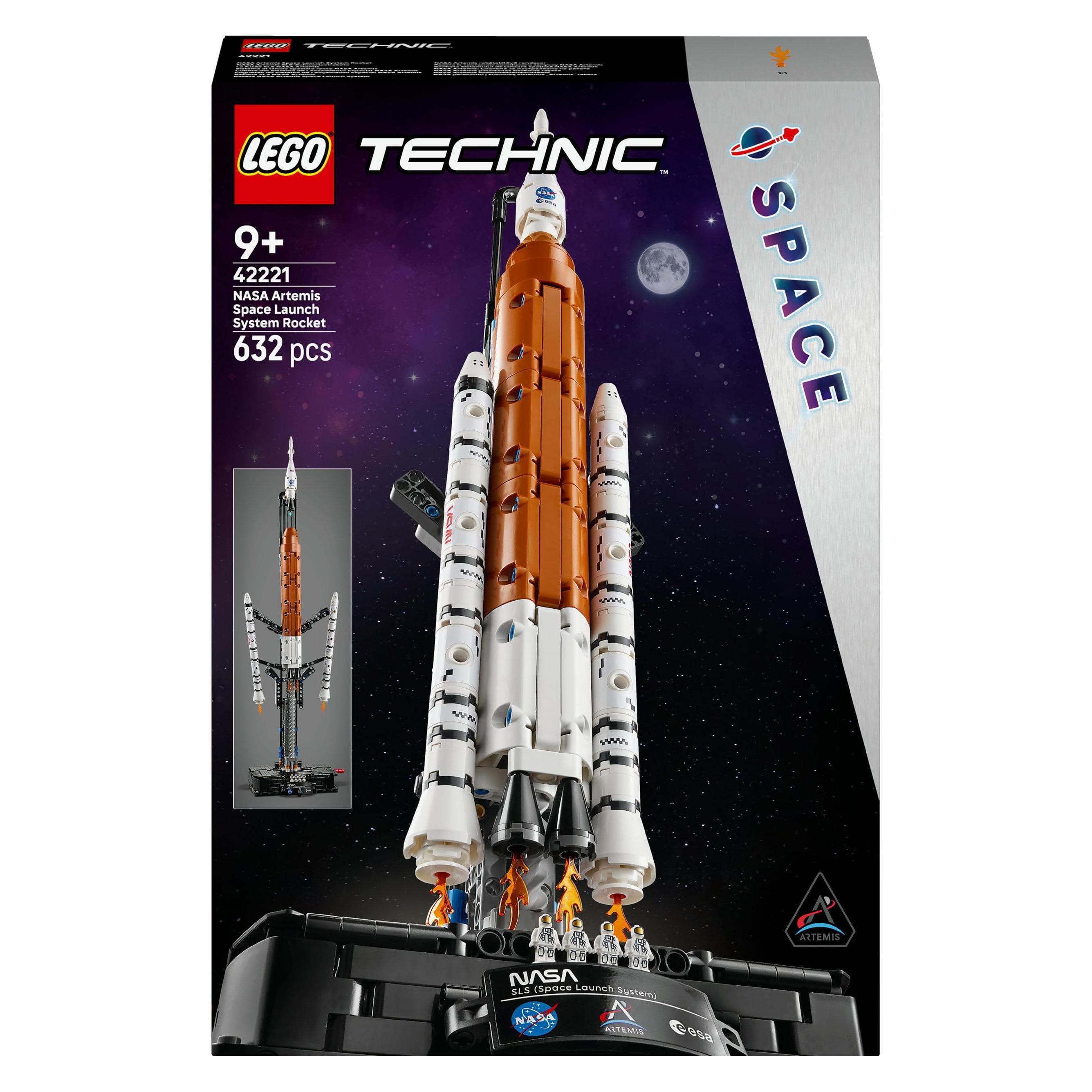 LEGO NASA Artemis SLS-Schwerlastrakete (42221, LEGO Technic)