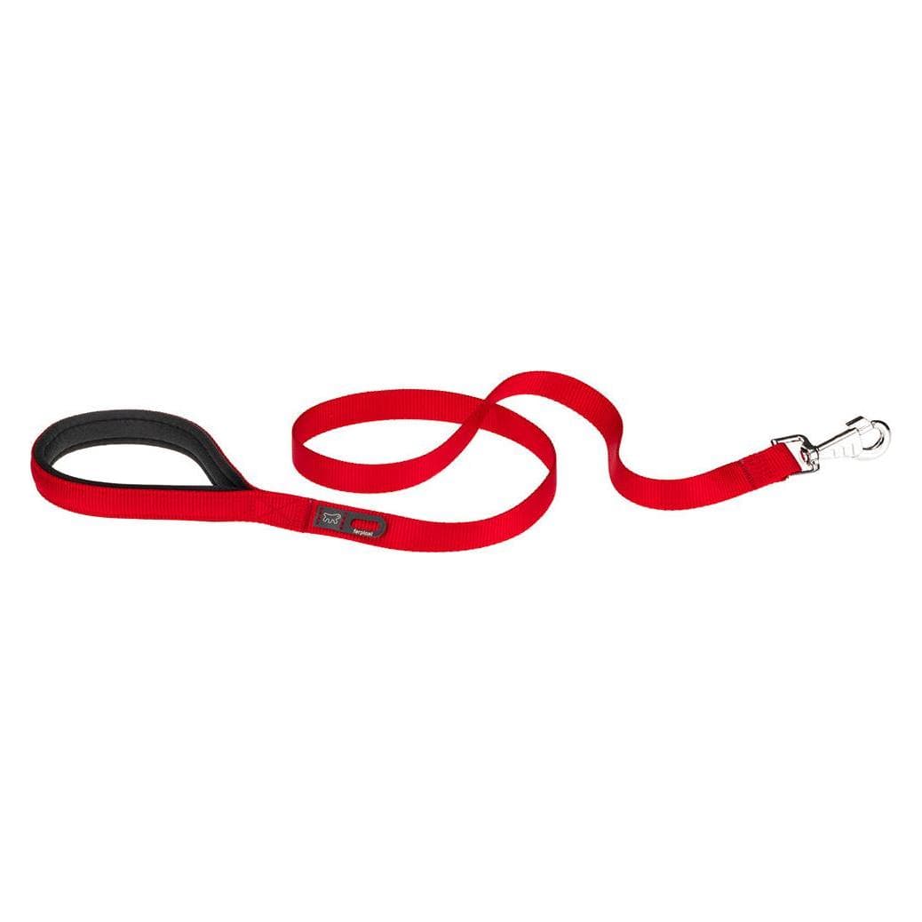 Ferplast Daytona G25/120 - Hundeleine rot (Hund, Allgemein), Halsband + Leine