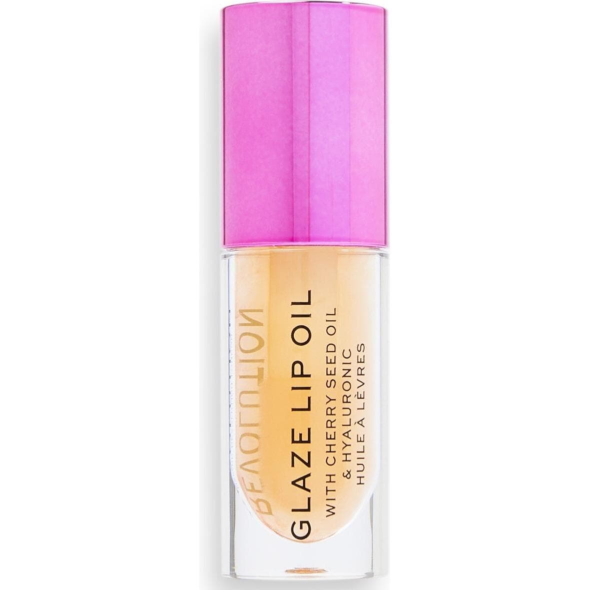 Makeup Revolution, Lippenpflege, Glaze Lip Oil - Vyоivující olej na rty 4.6 ml Getaway Terracotta - (4.60 ml)