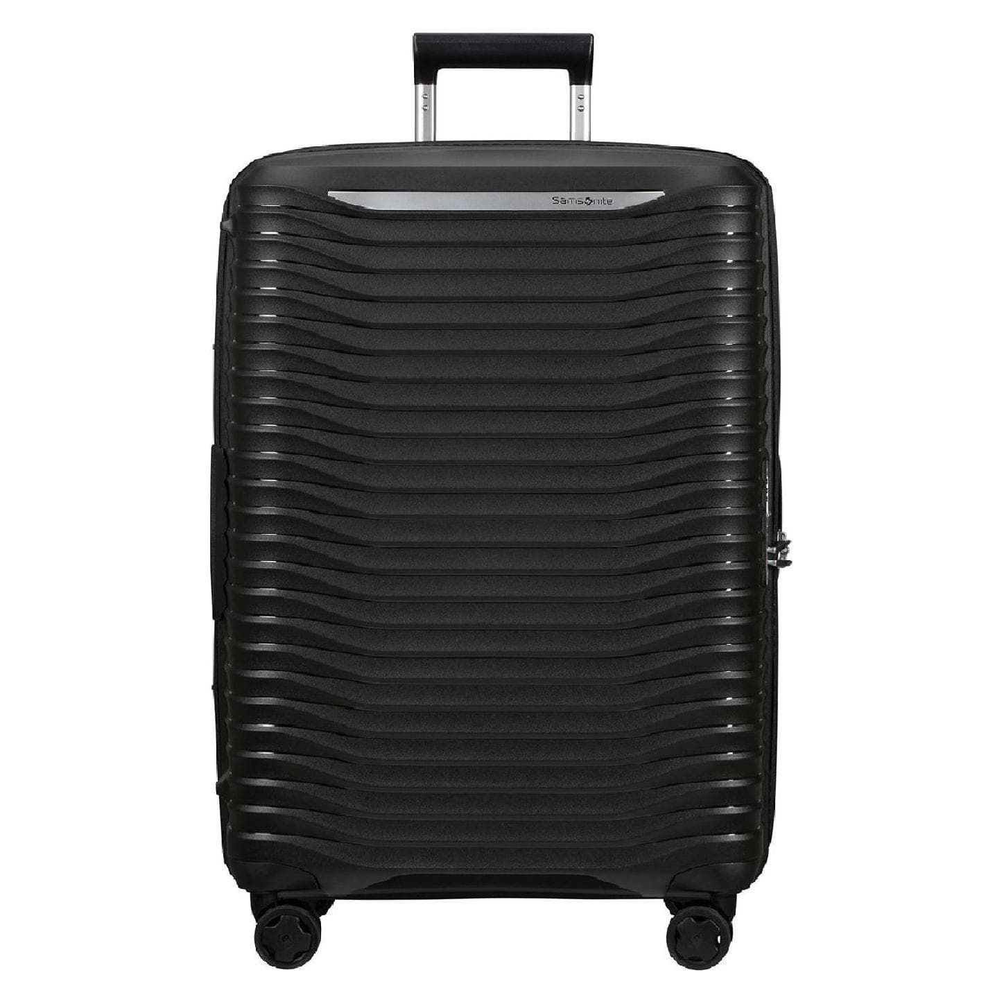Samsonite Reiskoffer - Upscape Spinner 4 wiel 81/30 Uitbreidbaar Black, Koffer, Schwarz
