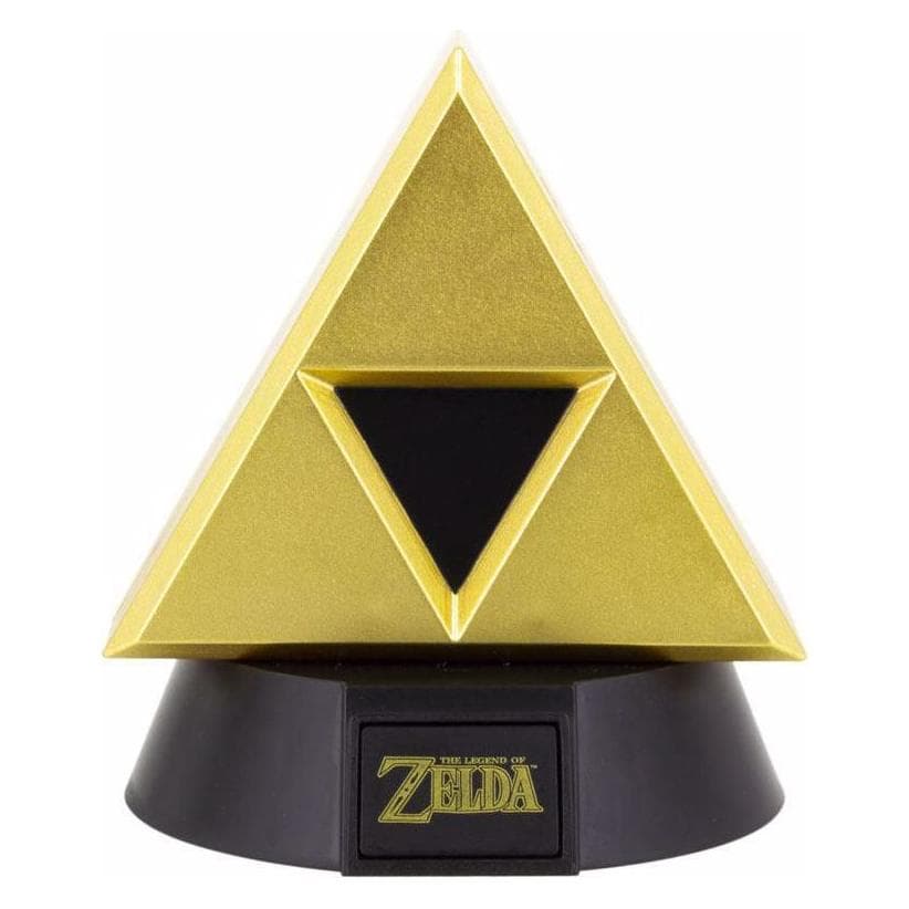 Paladone Products Legend of Zelda Lampe Gold Triforce, Weiteres Gaming Zubehör, Schwarz, Gelb