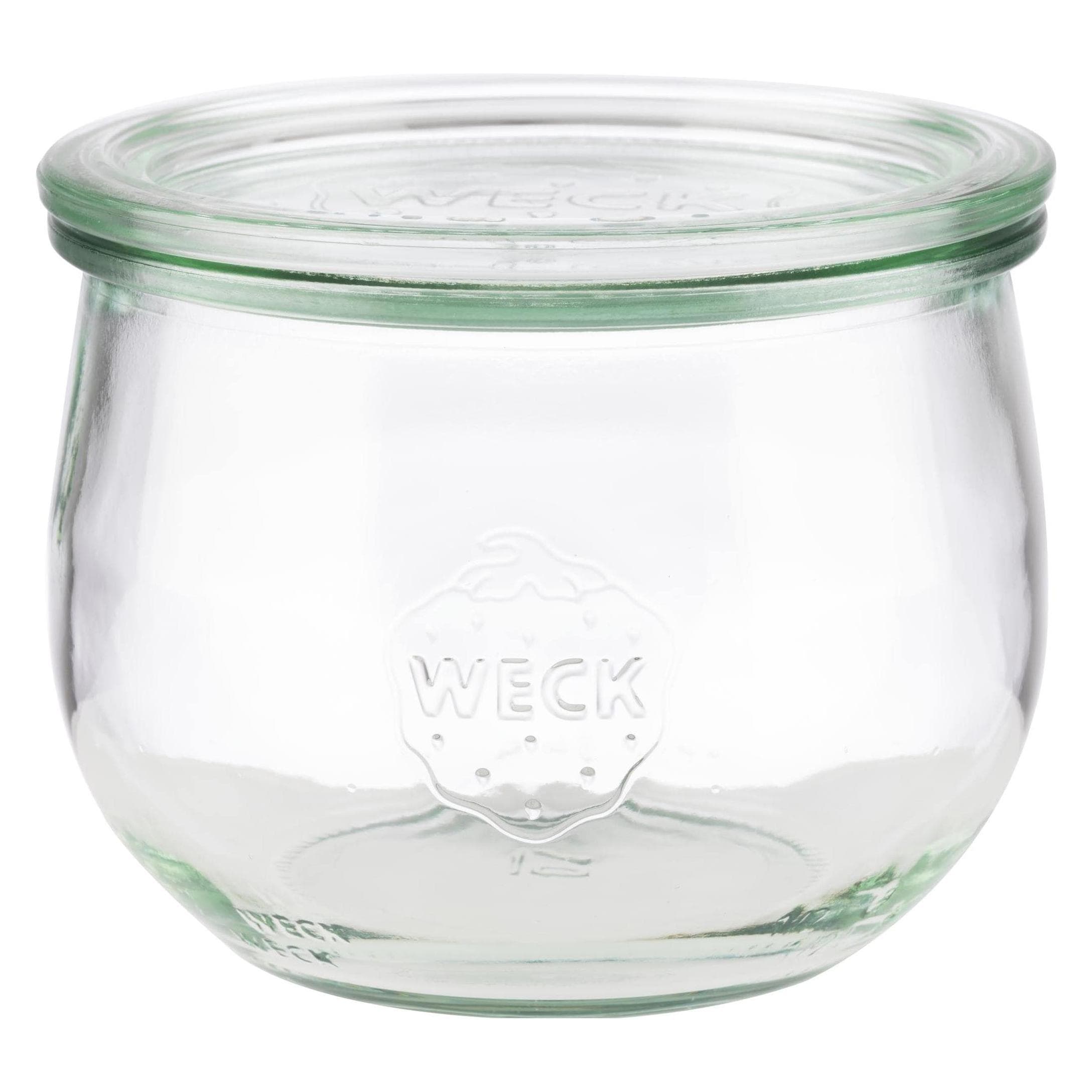 Weck Tulpenglas RR100 mit Deckel, Einmachgläser, Transparent