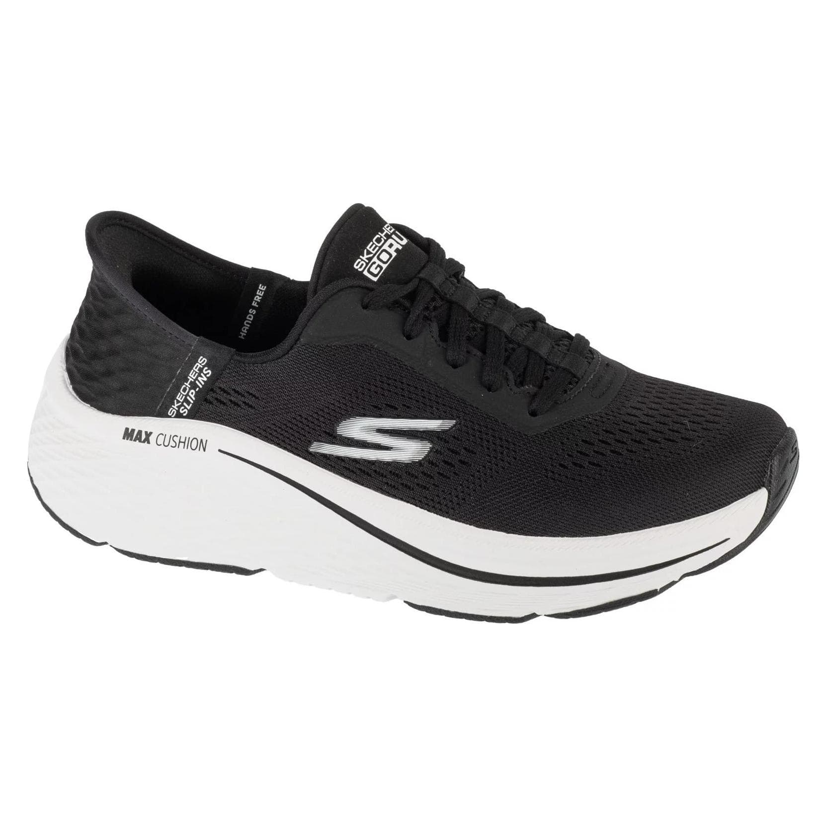 Skechers, Herren, Sneakers, Slip-Ins: Max Cushioning Elite 2.0 - Vanish, Schwarz, (40)