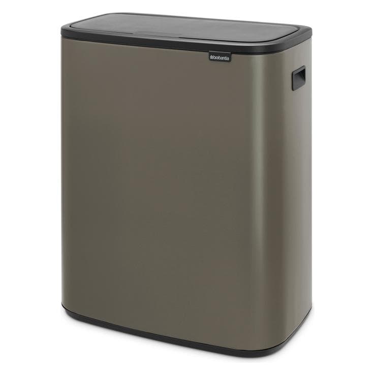 Brabantia Recyclingeimer Bo Touch, Abfalleimer, Grau