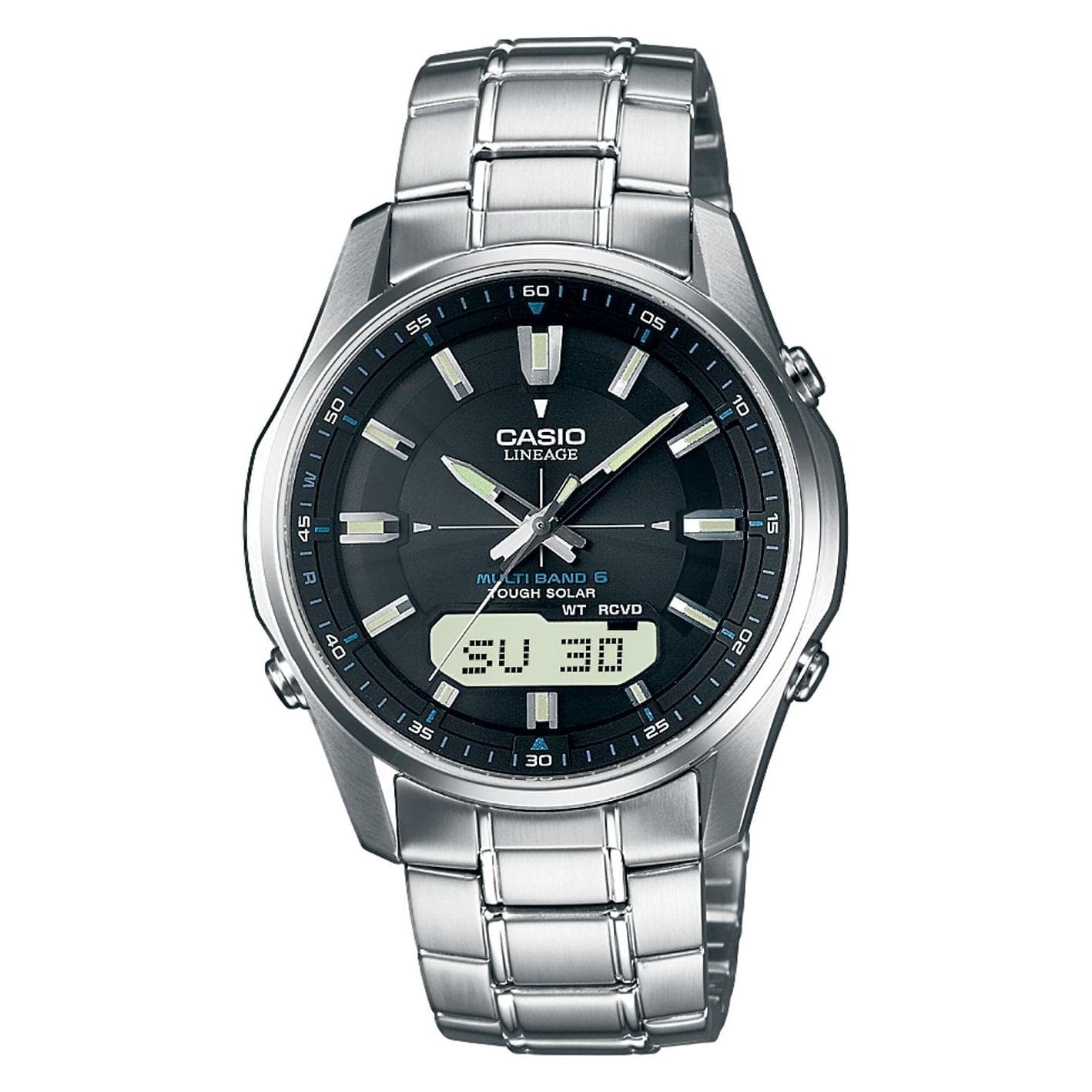 Casio, Armbanduhr, Lcw-M100dse-1aer, Silber, (Chronograph, 39.60 mm)