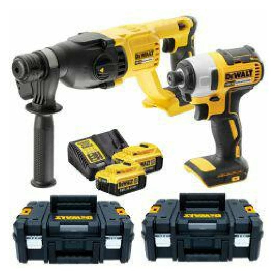 DeWalt, Bohrmaschine + Akkuschrauber, DCK2023 (Bohrmaschine, Schlagschrauber)