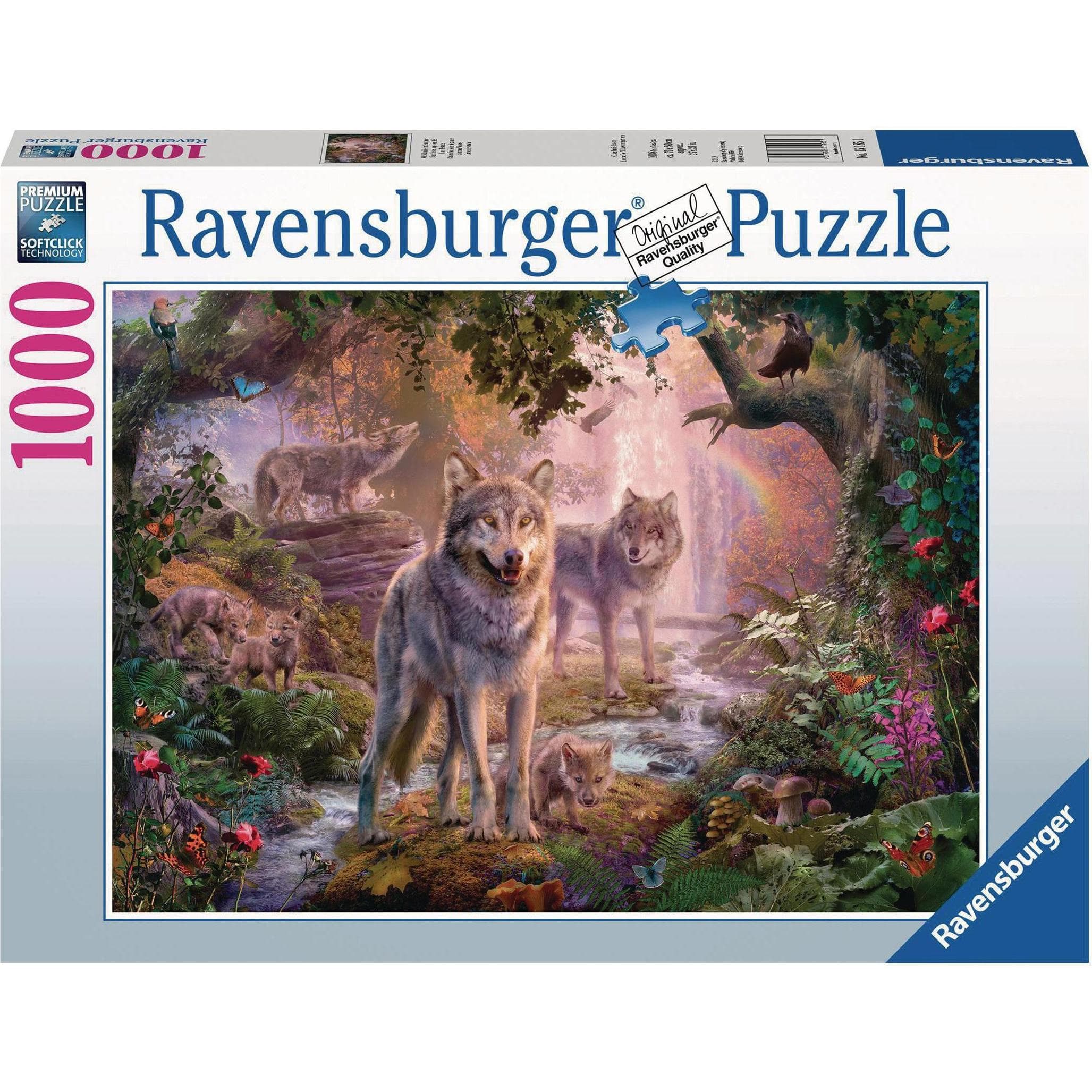 Ravensburger Wolfsfamilie im Sommer (1000 Teile)