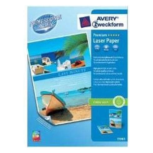 Avery Zweckform Premium Farb-Laserpapier 25983 (150 g/m², A3, 100 Stk.), Fotopapier, Weiss