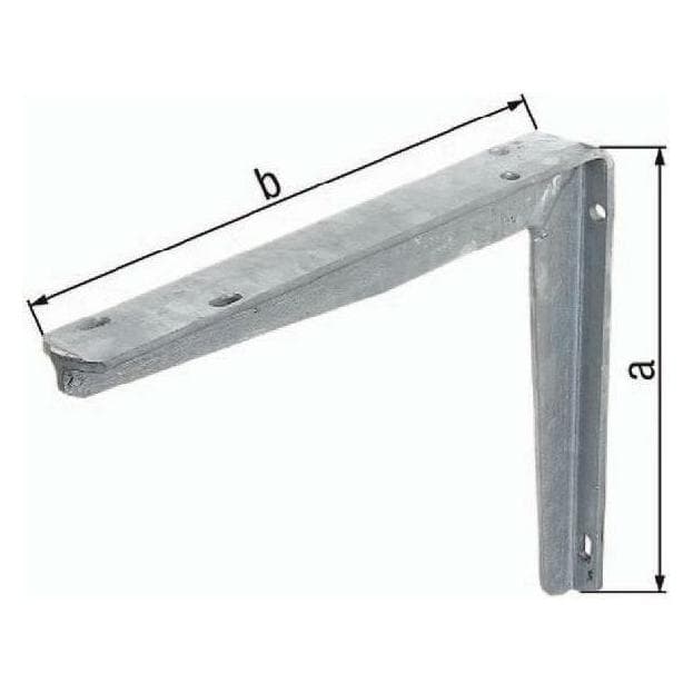 GAH, Möbelausstattung, Konsole L.400mm H.300mm STA roh TZN Trgf.145kg (1 Stk.)