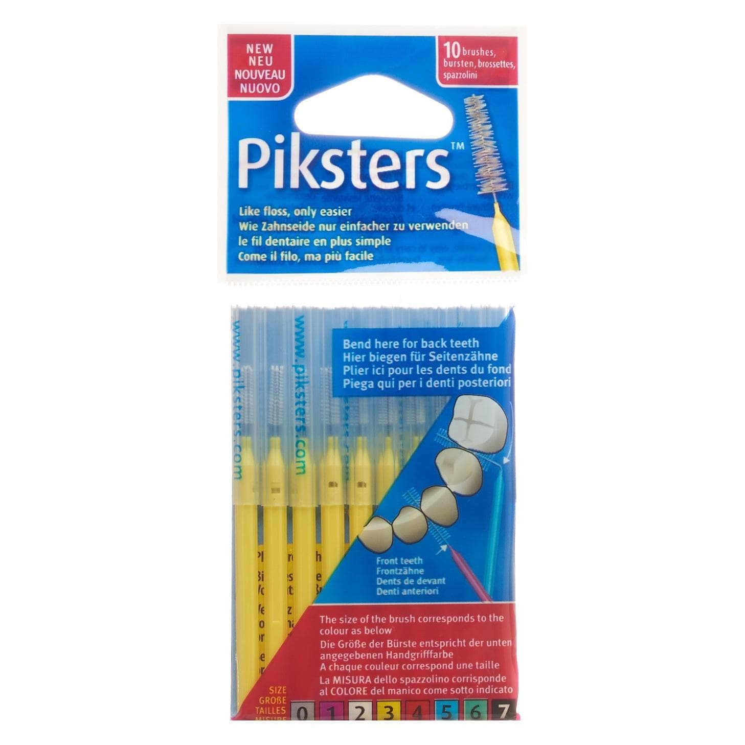 Piksters, Interdentalbürste, Interdentalbürstchen (10x, 2.20 mm)