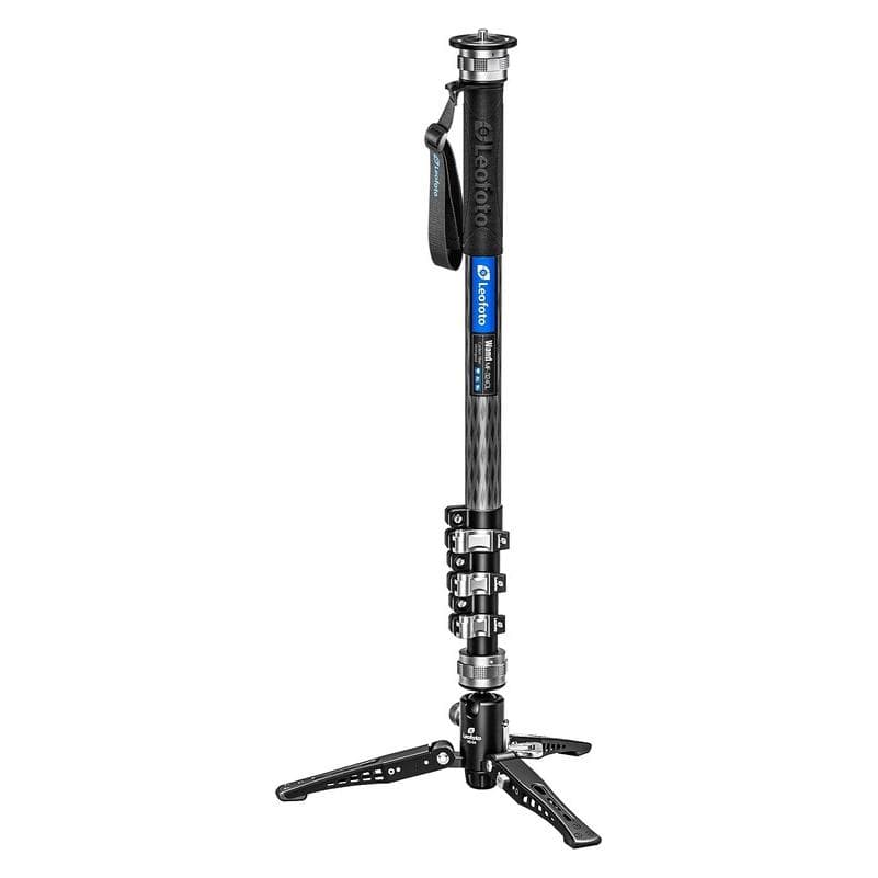 Leofoto MF-324CL + Schwenk-Neigefuss VD-04 (Carbon, Metall), Stativ