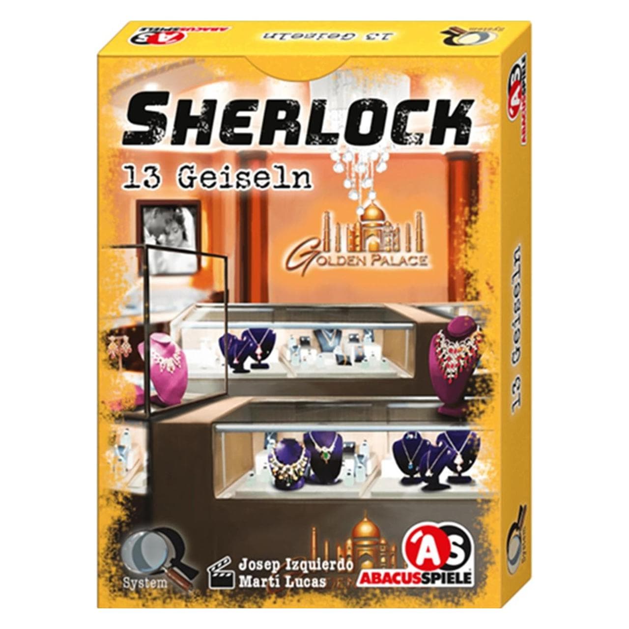 Abacus Sherlock 13 Geiseln (Deutsch, 1 - 8 Spieler)