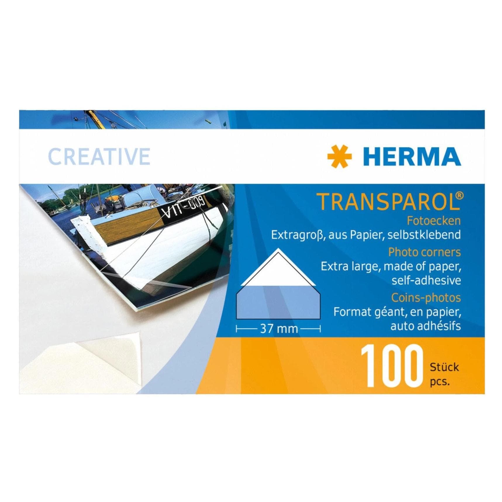 HERMA, Fotokleber + Posterkleber, Fotoecken
