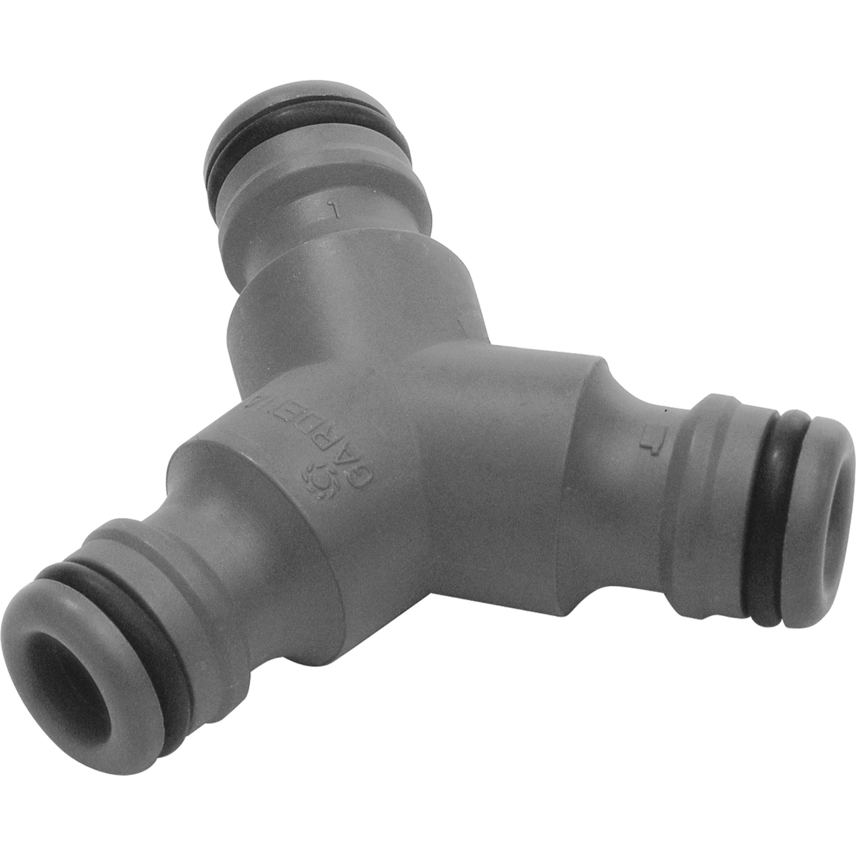 Gardena, Schlauchanschluss + Schlauchverbinder, Y-Stück (Multikupplung, 13 mm)