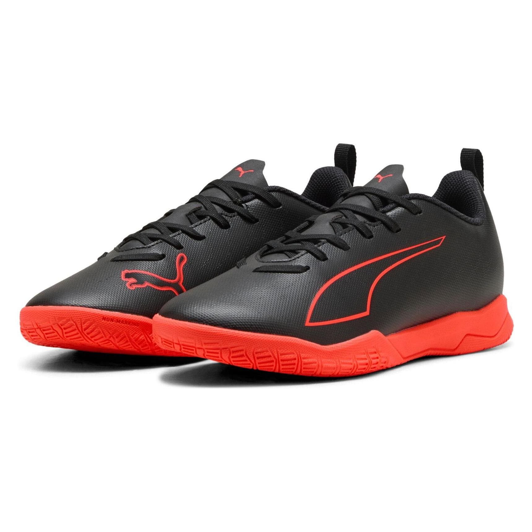 Puma, Unisex, Fussballschuhe, Ultra 6 Play It Jr (33), Schwarz, Rot