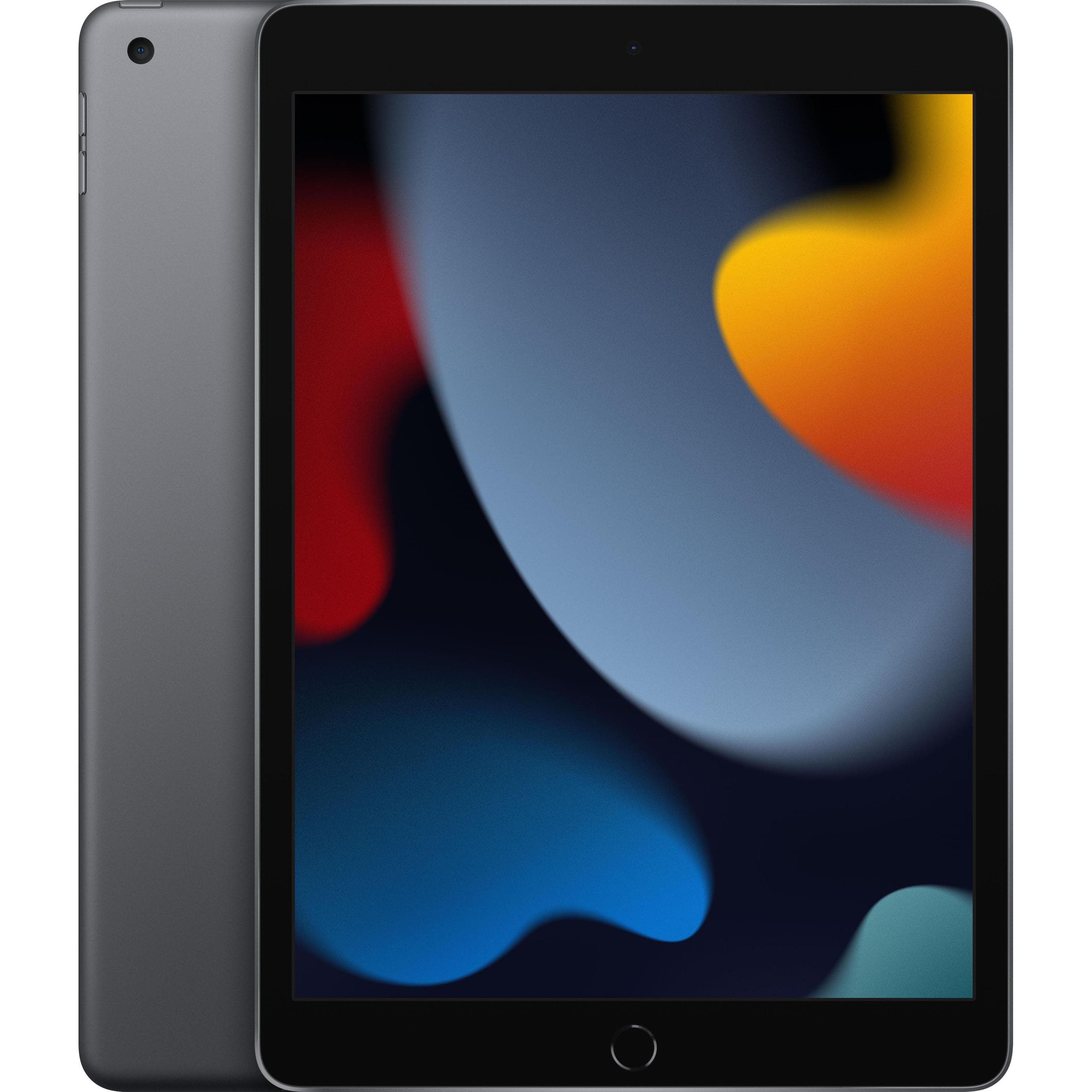 Apple iPad 2021 (9. Gen) (nur WLAN, 10.20", 64 GB, Space Grey), Tablet, Grau