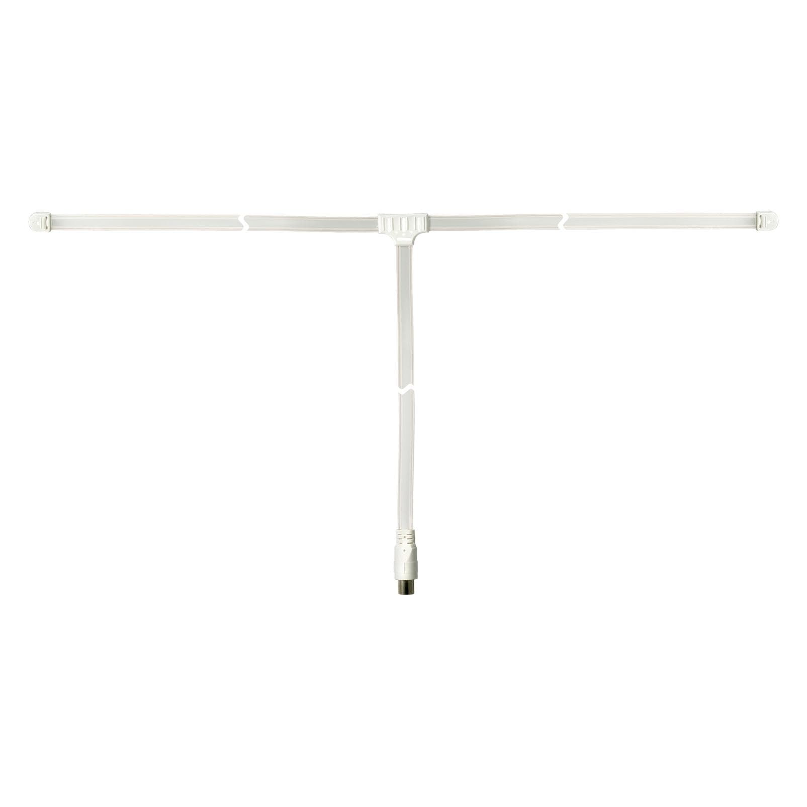 Goobay Radio Wurfantenne, SAT Spiegel + SAT Antennen, Weiss, Beige