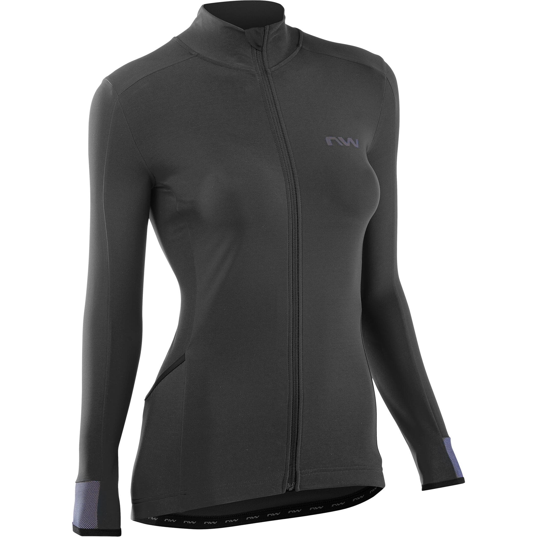 Northwave, Damen, Velotrikot, Fahrenheit (L), Schwarz, L