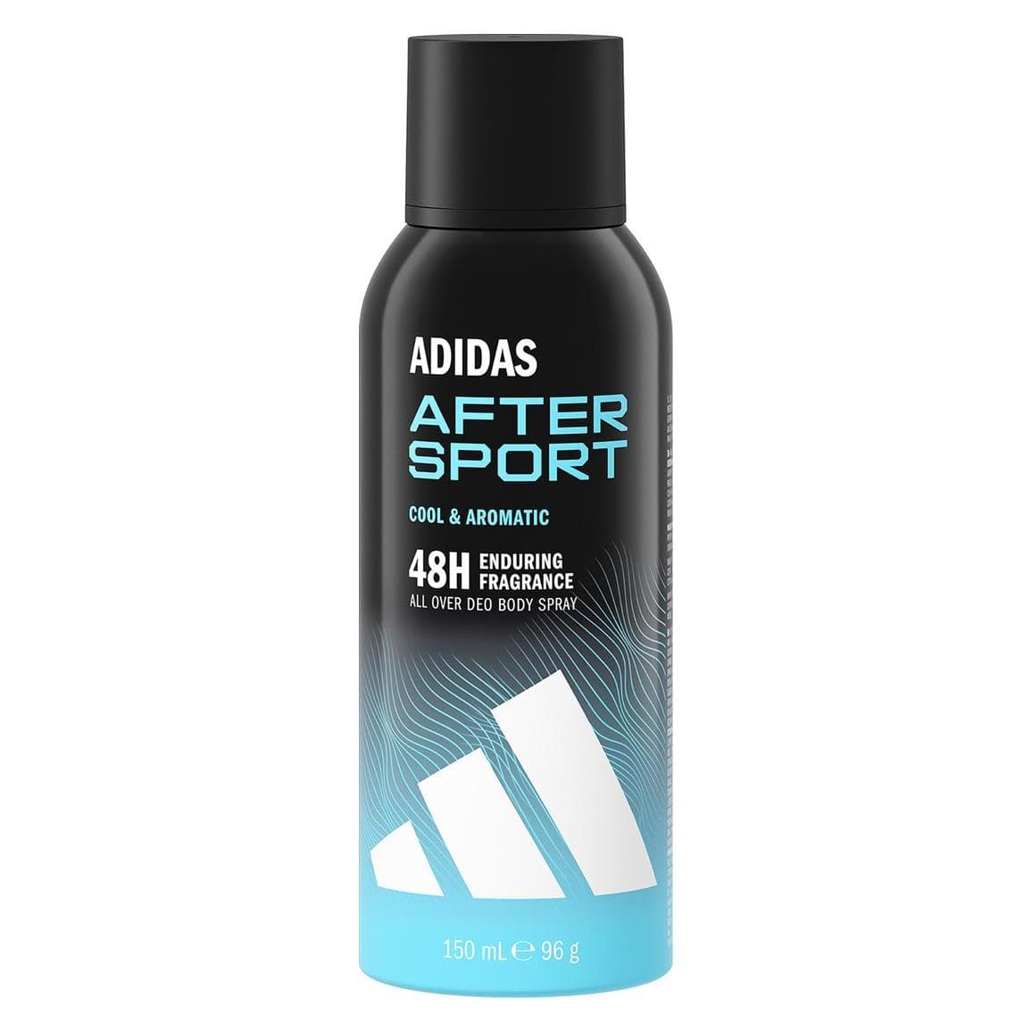 Adidas, Deo, After Sport Deo Body Spray Male 150 ml (Spray, 150 ml)