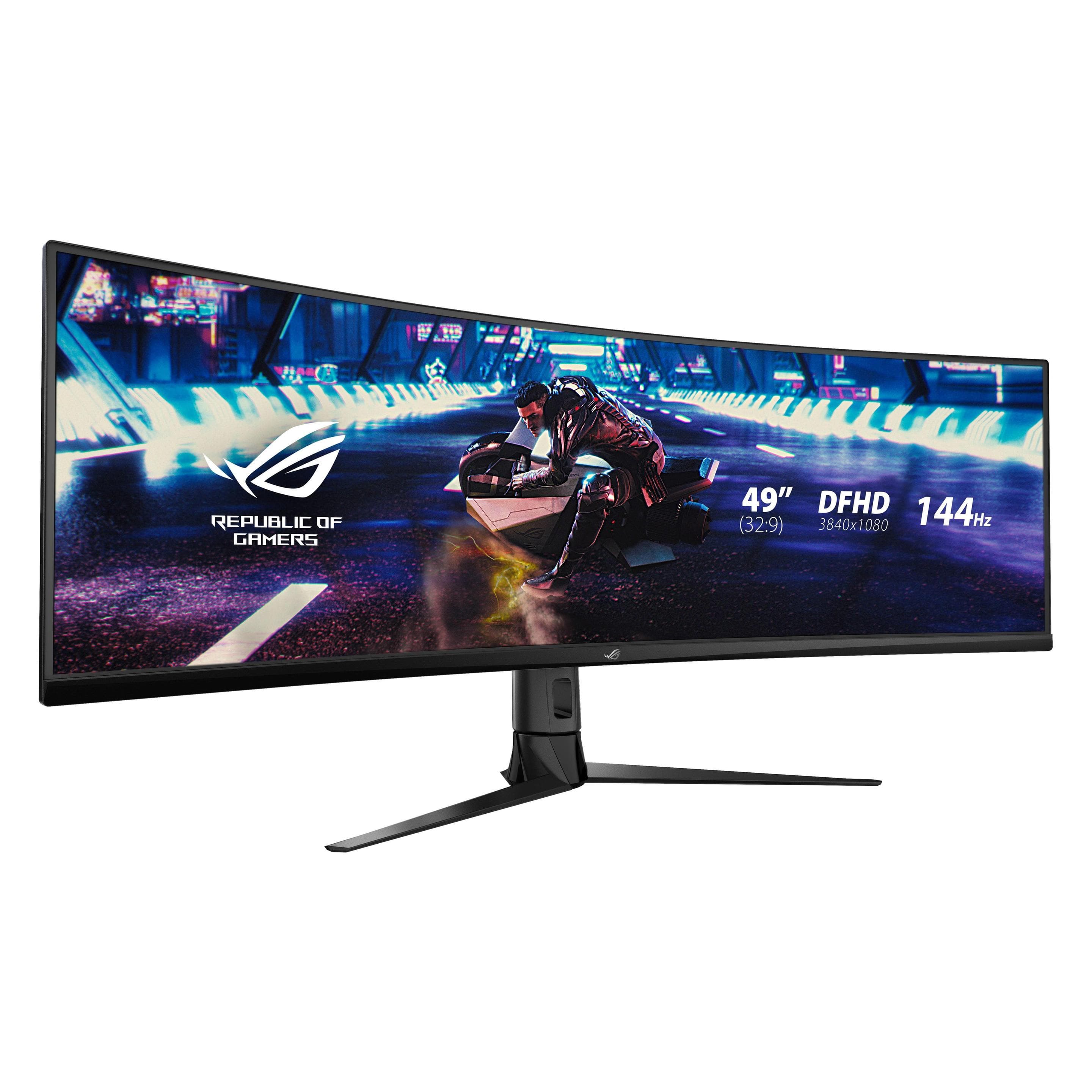 ASUS ROG Strix XG49VQ (3840 x 1080 Pixel, 49"), Monitor, Schwarz
