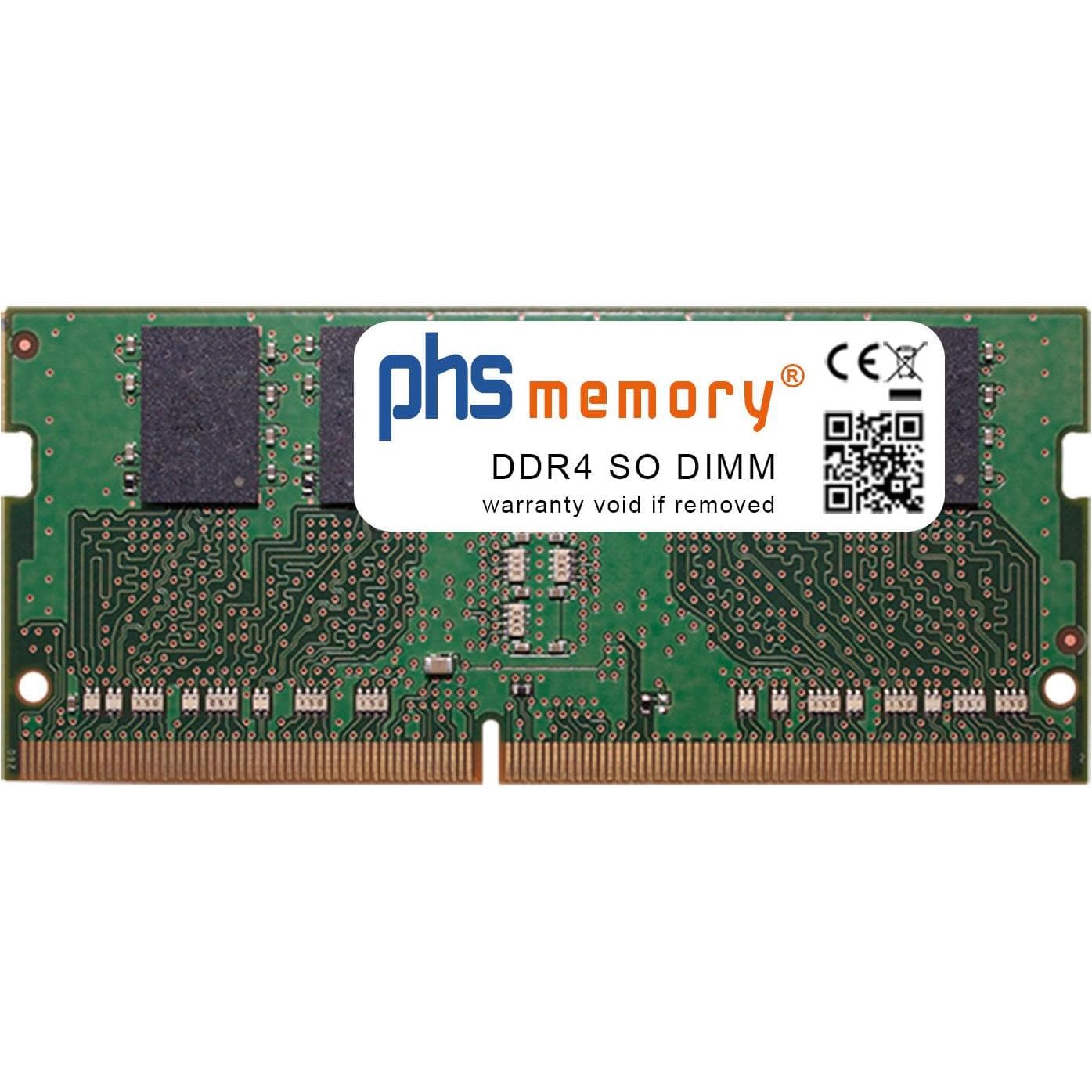PHS-memory 4GB RAM Speicher für Asus VivoBook X555BA-DM254T DDR4 SO DIMM 2133MHz (Asus VivoBook X555BA-DM254T, 1 x 4GB), RAM Modellspezifisch