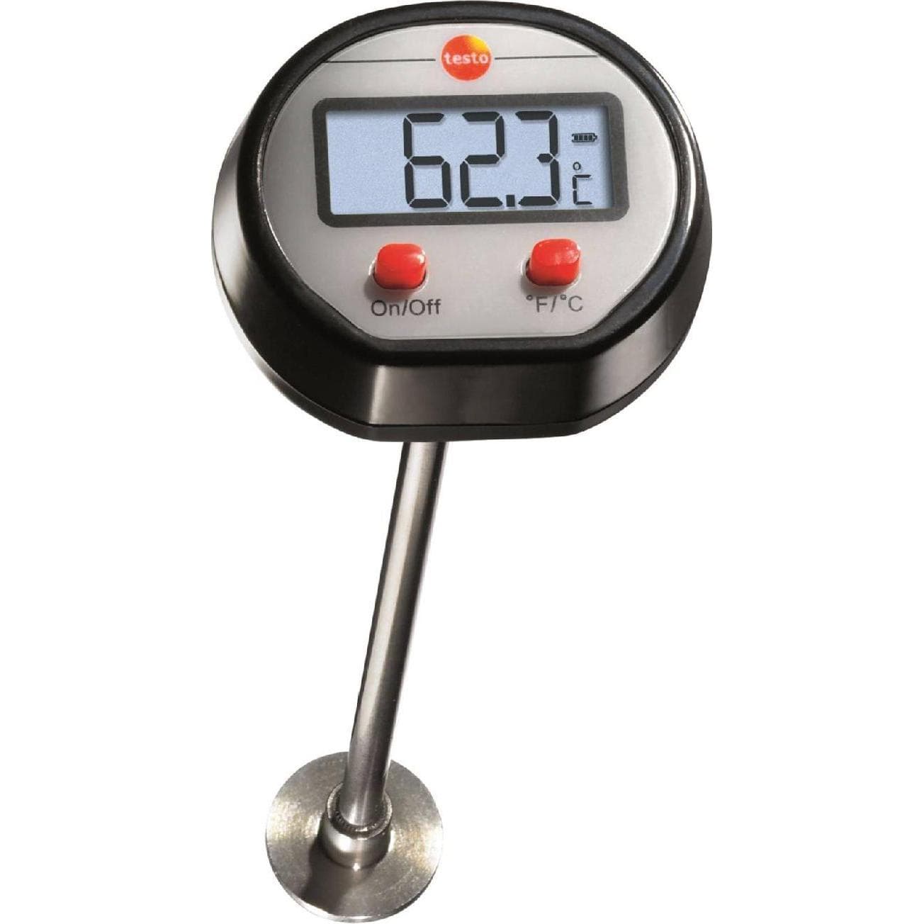Testo Mini Oberflächen-Thermometer, Messtechnik, Schwarz