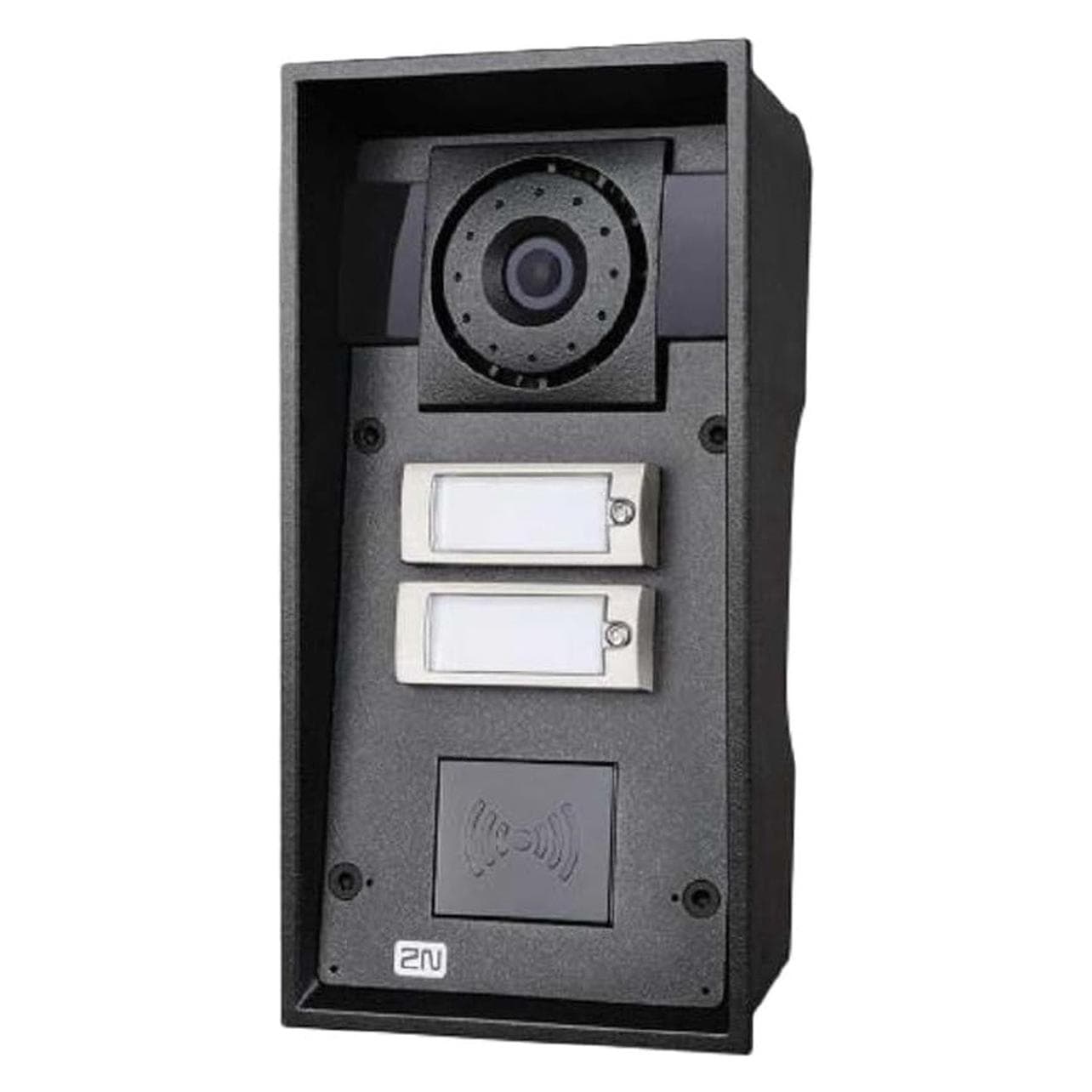2N, Klingel + Türsprechanlage, IP Türstation IP Force 2 Ruf+HD Kamera+RFID (Ethernet, Kabelgebunden)