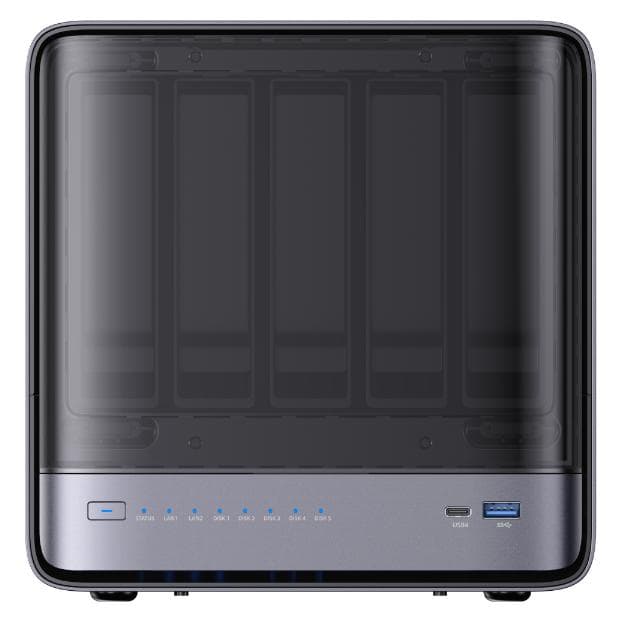 Minisforum N5 Pro AI, NAS, Schwarz