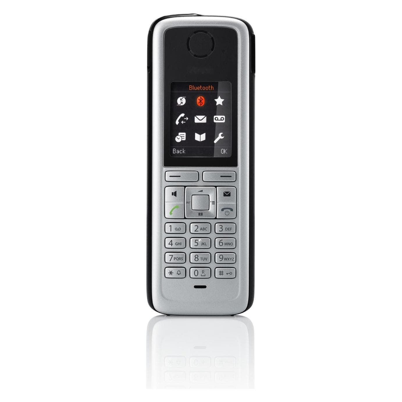 Unify OpenStage M3 plus Mobilteil ohne Ladeschale, Telefon, Schwarz, Grau