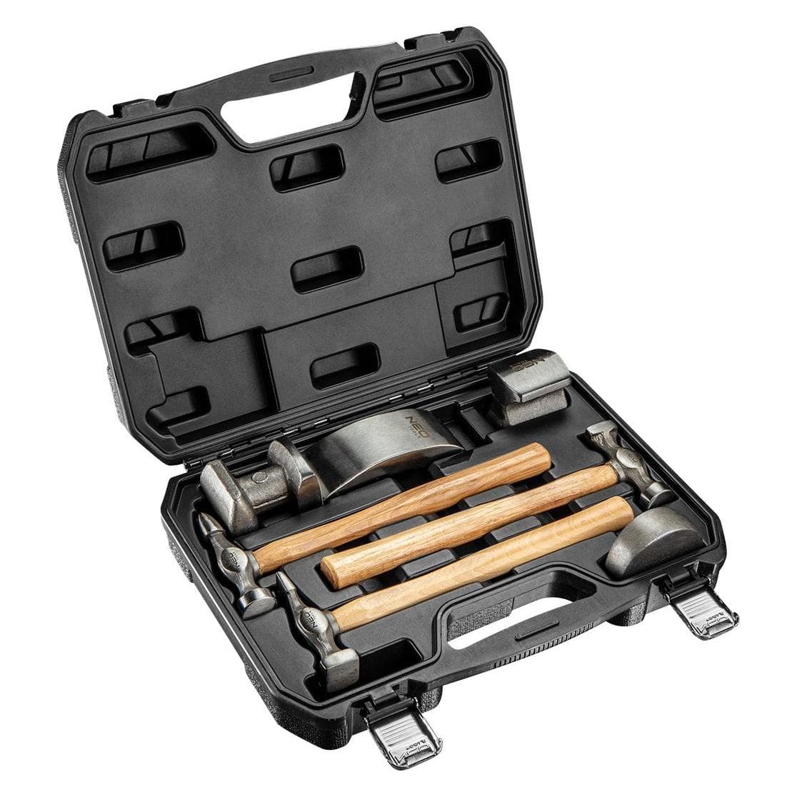 Topex, Hammer, 7 tlg. Karosserie-Ausbeulhammer-Set